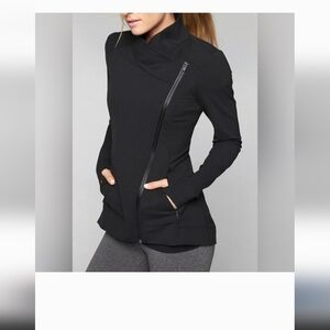 ATHLETA Asymmetrical Tunic Athletic Jacket - Size Medium